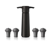 Vacu Vin 9824606 Pompa Nera da 4 Tappi