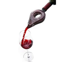 Vacu Vin Aeratore per vino, versatore istantaneo per vino e beccuccio di aerazione, migliora sapore e aroma durante il versamento, si adatta alla maggior parte delle bottiglie, accessorio per vino