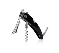 Vacu Vin Corkscrew Cavatappi, Acciaio Inossidabile, Nero, Unica
