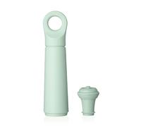 Vacu Vin Pompa Vino Loop - Tappo Sottovuoto per Bottiglie di Vino - 1 Pompa 1 Tappo in Materiale Riciclato al 98% - Jade
