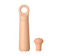 Vacu Vin Pompa Vino Loop - Tappo Sottovuoto per Bottiglie di Vino - 1 Pompa 1 Tappo in Materiale Riciclato al 98% - Terra