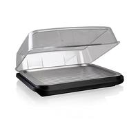 Vacu Vin Raffreddatore per Barbecue | Piastra Fredda | Piatto Acciaio Inossidabil