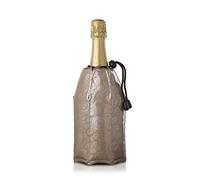 Vacu Vin Raffreddatore Flessibile per Champagne - Riutilizzabile Platino e Oro - Glacette per Champagne Standard