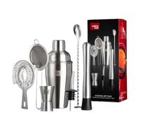 Vacu Vin Set da cocktail Plus, kit da barista in acciaio inox, lavabile in lavastoviglie