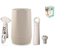 Vacu Vin Set vino Host 4 pezzi colore sabbia