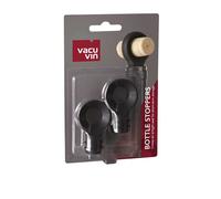 Vacu Vin Tappo di Vino | Set da 2 Tappi di Bottiglia