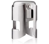 Vacu Vin Tappo per Champagne - Acciaio Inox - Chiusura Sottovuoto per Bottiglie di Champagne e Spumante - Preserva il Gusto e le Bollicine