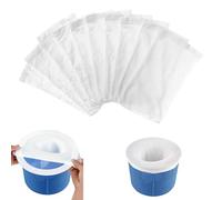 VACUBXBY 10 Pezzi Calzini Skimmer Piscina, Pool Skimmer, Calze da Filtro per Skimmer Nylon Riutilizzabile, Rete per Filtro Piscina per Piscina per Intrappolare Foglie, Erba, Capelli, Insetti