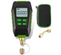 Vacuometro Digitale, Micrometro Wireless HVAC con Supporto, Tester di Pressione Ricaricabile 1/4 Pollice SAE, per Ambiente Atmosferico