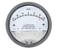 Vacuometro Digitale, Misuratore di Tiraggio Manometro Pressione Acqua Manometro Acqua Manometro Differenziale Camera Bianca Rilevamento Filtro HVAC con Puntatore Componenti per Vuoto