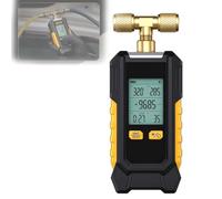 Vacuometro Digitale Portatile Per Sistemi Hvac, 60×30 Mm, Con Display Lcd Retroilluminato E Commutabile A 6 Unità, Per Il Rilevamento Di Perdite