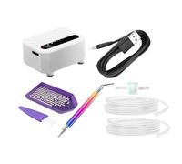 Vacuoum D Iamond Art Pen, kit di penna perfori di pittura elettrica, strumento artistico ricaricabile in cordoncino con modalità di aspirazione regolabili per bambini, adolescenti, adulti, artisti e h