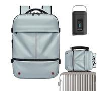 Vacuum Backpack, 48l Large Capacity Expandable Travel Backpack, 16.5x11.8x7,9 Inches Casual Utility Pack, Water Resistant Bag for Camping, Trail, Field Use, Fishing, Business Trips, Daily Commuting