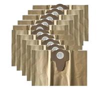 Vacuum Bags 10 Filter Dust Bag Compatible for Parkside Wet and Dry Vacuum Cleaners PNTS 1250 PNTS 1250/9 PNTS 1300 PWD 12 A1