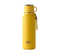 Vacuum Bottle for Hot Drinks, 1000ml Double-Wall Insulated Mug with Straw, Stainless Steel Thermal Bottle, Keeps Beverages Hot or Cold for Backpacking, Biking, Camping, Fishing, Hiking, Office, Picnic