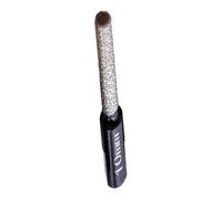 Vacuum Brazed Emery Drill Bit M10 Thread 6-12mm for Angle Grinder, Dry Drill Bit for Hard Surfaces: Granite, Marble, Masonry, Concrete, Tile, Glass(10mm)