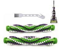 Vacuum Carpet Cleaning Brush Replacement Part Compatible Bissell ProHeat 2X Revolution Pet Pro 3432 3588F 1986 1964 19862 Roller Brush Assembly Number #1611133(2 pack green)