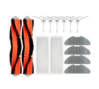 Vacuum Cleaner Accessories Hepa Filter Mop Cloth Main Side Brush ,compatible For Xiaomi Vacuum-Mop 2 Pro/Lite MJST1SHW MJSTL(As shown D 14pcs)