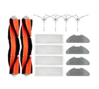 Vacuum Cleaner Accessories Hepa Filter Mop Cloth Main Side Brush ,compatible For Xiaomi Vacuum-Mop 2 Pro/Lite MJST1SHW MJSTL(As shown A 14pcs)