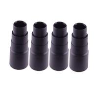 Vacuum Cleaner Power Tool/Sander Dust Extractor Hose Universal Adaptor Parts 4pc