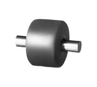 Vacuum Cleaner Roller Replacement - Universal Size | Silent Rolling Wheel with Metal Rod, High-Grade Plug and Play Accessory for Hard-to-Reach Areas Home Cleaning and Floor Head Maintenance