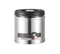 Vacuum Coffee Bean Container Stainless Steel 750ml(Silver 1600ML) | Press-down pump removes air, keeps beans fresh, 750ml capacity, silver finish, kitchen essential