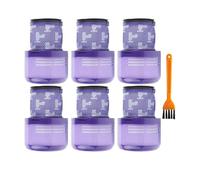 vacuum filter, Compatibile con Dyson V15 V11 SV14 Aspirapolvere Filtro HEPA lavabile Accessorio Cordless Stick Post,replacement parts(6pcs)