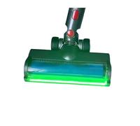 vacuum head replacement, Compatibile con gli accessori for aspirapolvere Dyson V7 V8 V10 V11 V15 con luci LED verdi for pavimenti in legno duro, spazzola a rullo con setole a V.,for Carpets & Hard Fl