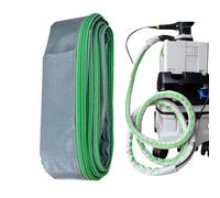 Vacuum Hose Protective Cover, Dust Extractor Hose Sleeve, Leak-Proof Pipe Wrap, Protector, Suitable for Apartment, Rental House, Home, Stairs, Under Sofas, Hotel Use, Cleaning Accessory