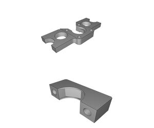 Vacuum Mount compatible with SainSmart Genmitsu 3018 CNC Router - Dual Coolant