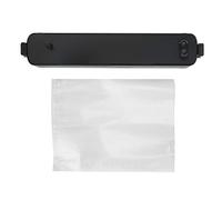 Vacuum Sealer Machine LP - 11 | 90W Portable Food Sealer with 15 Bags | 1 - Button Vacuum & Close for Meat/Vegetables/Snacks | AC100-240V for Home Kitchen Use