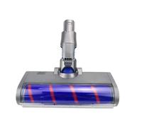 vacuum, Spazzola for pavimenti motorizzata, compatibile con aspirapolvere Dyson V6 Animal Pro DC44 DC45 DC62, con luci a LED.,for Hardwood Floor & Carpet and Rug(Light Grey)