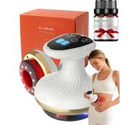 Vacuvia Cellulite Massager,massaggiatore Anticellulite,4-in-1 Aspirazione, Per Pelle Più Tonica E Riduzione Cellulite (9 Livelli Con Olio)