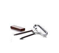 Vacu Vin 68405606 Levatappi a Strappo, Acciaio, Marrone/Argento, 11x6.5x1 cm