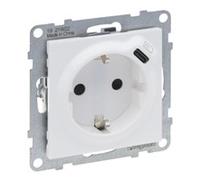 Legrand 765126 SEANO Schuko-Steckdose +USB-C m.Steckklemmen Ultraweiß 5
