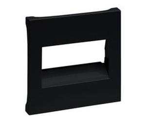 Vaddio 765354 SEANO Abdeckung RJ45 f.1- u.2-fach Datendosen Schwarz lackiert 5
