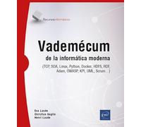 Vademécum de la informática moderna: (TCP, SOA, Linux, Python, Docker, HDFS, RDF, OWASP, KPI, UML, Scrum )