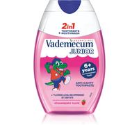Vademecum Junior 2 in 1 dentifricio e collutorio 2 in 1 per bambini dai 6 anni 75 ml
