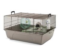 Vadigran Hamsterhaus "Duncan" marrone-grigio caldo 67 x 49 x 36,5 cm