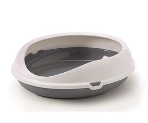 Vadigran lettiera per gatti "Figaro" 55 x 48,5 x 15,5 cm grigia