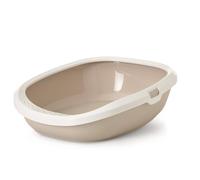Vadigran lettiera per gatti "Gizmo Medium" 44 x 35,5 x 12,5 cm moka / bianco