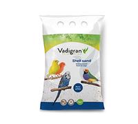VADIGRAN - Sabbia per Il Fondo di Gabbie per Uccelli, Bianca, 5 kg