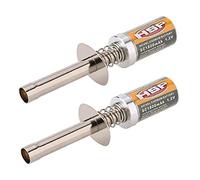 Vadillo 2 x Accenditore di Candela di Preriscaldamento 80101 1800 mAh 1.2 V Adatto per Auto RC 1/8 1/10 Accenditore Ricaricabile di Scarico Luminescente 80101