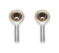 Vadillo 2 x M10 x 1,5 - Punta a sfera maschio rosa, guarnizione filettatura a destra, 10 mm, bronzo metrico SA10