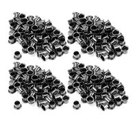 Vadillo 200 Pezzi Occhielli per Guaina Kydex DIY 6 mm Rivetto Parti di Utensili Manuali Kit di Strumenti per Perforazione Un Occhiello