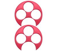 Vadillo 2X Food Control Pasto Misura Piatto Dieta Porzione Perdita di Peso Mangiare Slim , Rosso