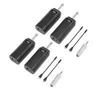 Vadillo 2X Portatile Ricevitore Fili per di Chitarra Audio per Chitarra Elettrica Basso Strumento Musicale per Violino Elettrico Ricevitore Fili