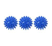 Vadillo 3 palline massaggianti morbide per palmo, piedi, braccia, collo, schiena, blu, 5,5 cm