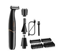 Vadillo 4 in 1 Intime Taglio di Capelli Rasoio Donna Bikini Line Rasoi Sensibili Capelli Rasatura Trimmer Viso Barba Clipper, B