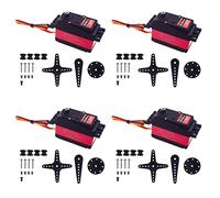 Vadillo 4 Pezzi DS5160 60Kg 8.4V Alta Tensione Servo Digitale Impermeabile per Auto 1: 5 Robot SAVOX-0236 XL 5T Braccio 180 Servo